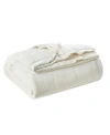 Madison Park Coleman Plush Reversible Heiq Smart Temperature Down Alternative Blanket, King In Ivory