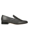VINCE SNAKESKIN-EMBOSSED LEATHER LOAFERS,0400013140168