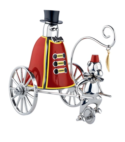 Alessi Limited Edition Ringmaster Stainless Steel Call Bell In White