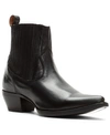 Frye Sacha Chelsea Leather Chelsea Booties In Black
