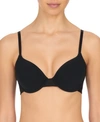 Natori Minimal Push Up Convertible Underwire Bra In Black