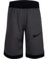 Nike Elite Big Kids' Reversible Basketball Shorts In Iron Grey,black,white