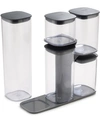 JOSEPH JOSEPH PODIUM 5-PC. STACKABLE STORAGE SET WITH STAND