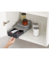Joseph Joseph Cupboardstore Compact Tiered Organizer With Drawer In Gray