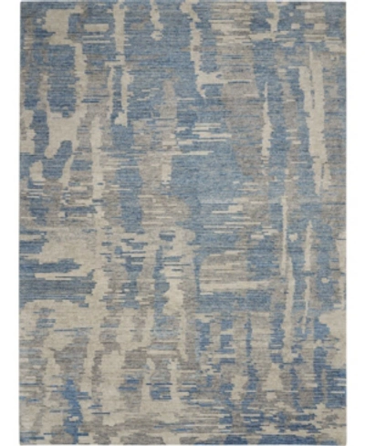 Nourison Ellora Ell01 Blue 8'6" X 11'6" Area Rug