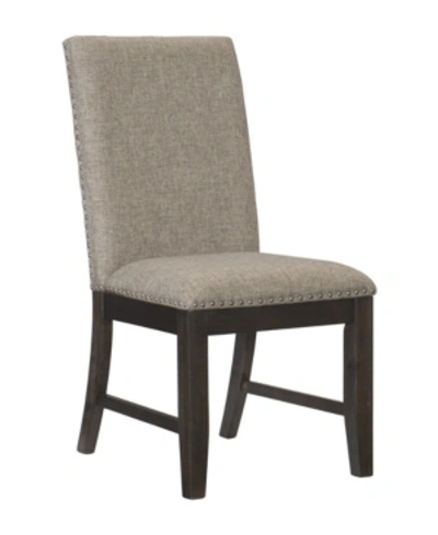 Furniture Oshea Dining Side Chair In Brown