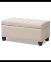 FURNITURE MICHAELA STORAGE OTTOMAN