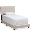 Furniture Brookfield Bed - Twin In Beige
