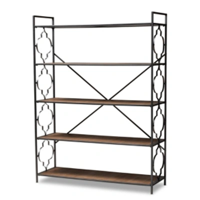 Furniture Mirna Bookcase In Black