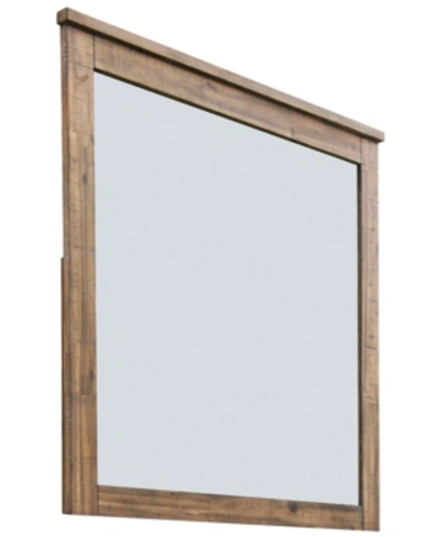 Furniture Soho Landscape Mirror In Distressed