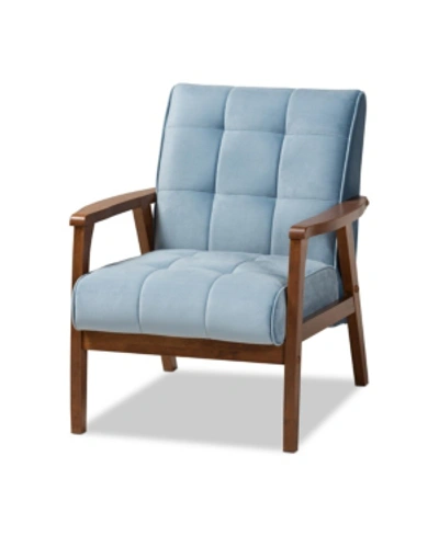 Furniture Asta Accent Chair In Blue
