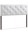 Furniture Paeeon Queen Headboard In White