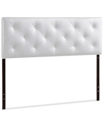 Furniture Paeeon Queen Headboard In White