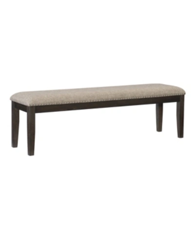 Furniture Oshea Dining Bench In Brown