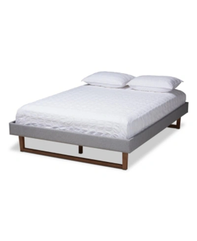 Furniture Liliya Bed - Queen In Gray