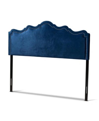 Furniture Nadeen Headboard - King In Royal Blue