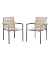 Safavieh Beldan Stackable Chair In Distressed