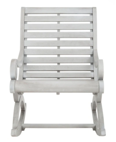 Safavieh Sonora Rocking Chair In Ash Grey