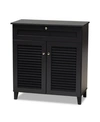 Furniture Coolidge 4-shelf Cabinet W/ Drawers In Gray