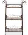 Safavieh Pitmann Outdoor 3 Tier Shelf In Brown