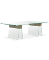 SAFAVIEH MODERN GLASS LOFT COFFEE TABLE