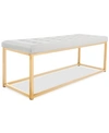 Safavieh Claremont Bench In White