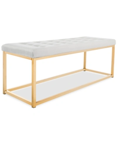 Safavieh Claremont Bench In White