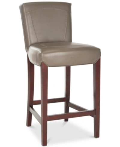 Safavieh Evanson Bar Stool In Taupe