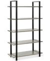 Safavieh Teeman 5-tier Etagere In Black