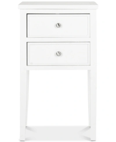 Safavieh Toby End Table In White