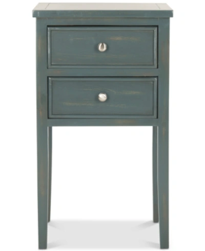 Safavieh Toby End Table In Dark Teal