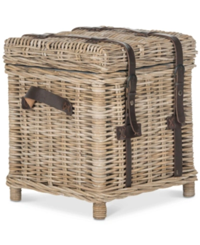 Safavieh Kacia Wicker Side Trunk