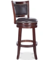 Safavieh Idaline Swivel Bar Stool In Espresso