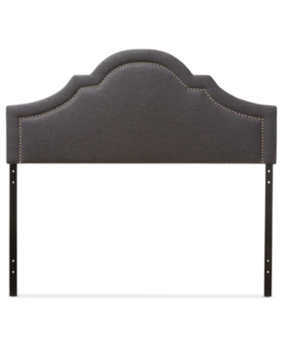Furniture Rita Full Headboard In Dark Grey