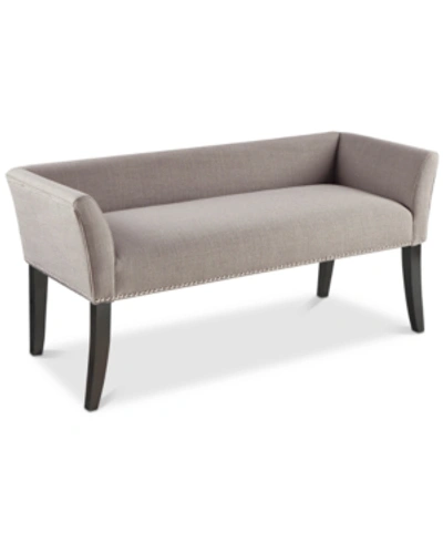 Furniture Achilles Accent Bench In Grey