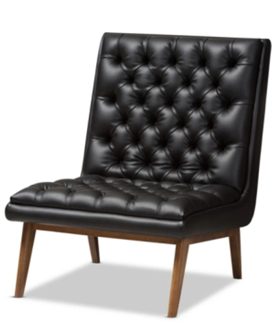 Furniture Rennate Lounge Chair In Black