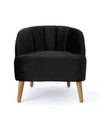 Noble House Amaia Club Chair In Black