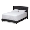 Furniture Lisette Bed - Queen In Charcoal