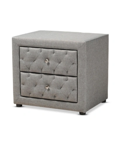 Furniture Lepine Nightstand In Gray