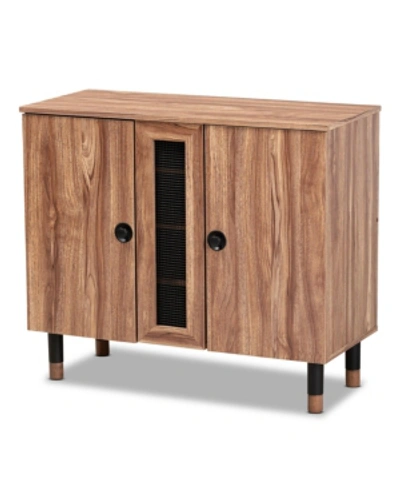Furniture Valina Shoe Cabinet In Oak