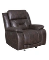 Furniture Horus Power Glider Recliner In Brown