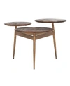 SAFAVIEH IAN 3-CIRCLE ACCENT TABLE