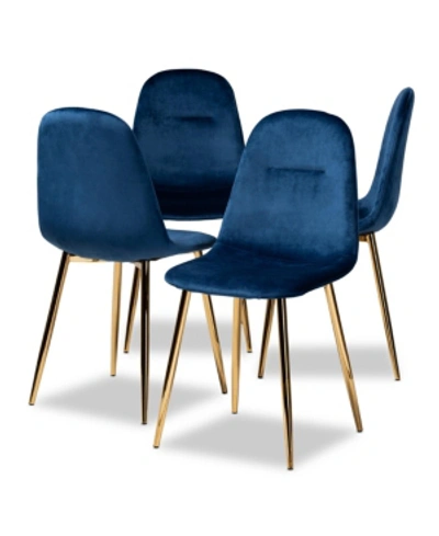 Furniture Elyse Dining Chair (set Of 4) In Blue