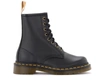 Dr. Martens' Dr. Martens 8-holes Combat Boot Made Of Black Vegan Leather In Nero