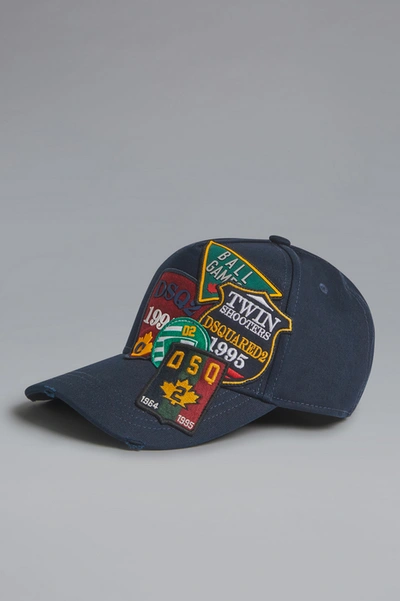 Dsquared2 Men Hat In Blue