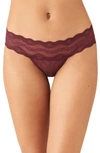 B.TEMPT'D BY WACOAL B.TEMPTD BY WACOAL LACE KISS THONG,970182