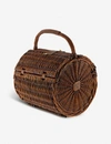 ALESSI DRESSED EN PLEIN AIR WICKER PICNIC BASKET,R00131672