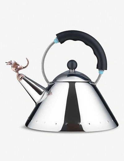 Alessi Tea Rex Stainless Steel Kettle In Nocolor
