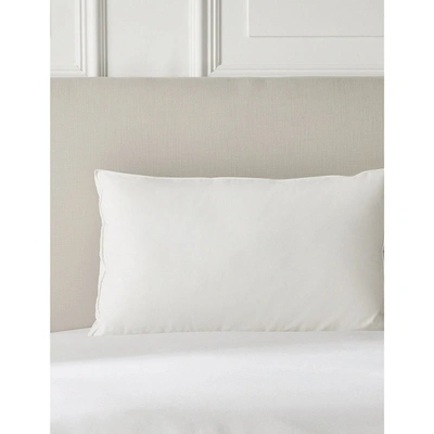 The White Company Nocolour12 Deluxe Down Alternative Standard Synthetic And Cotton-percale Pillow 43x69cm Standard