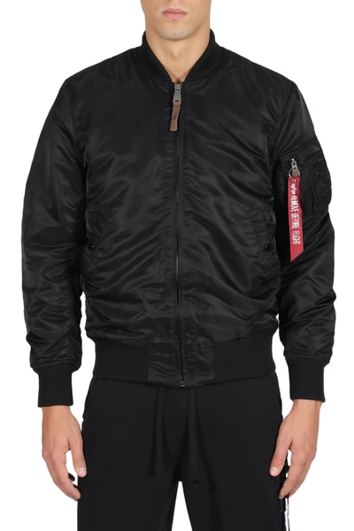 Alpha Industries Ma1 Vf59 Long Bomber Nero
